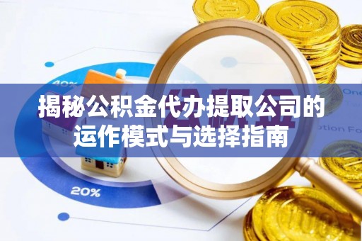 新洲揭秘公积金代办提取公司的运作模式与选择指南