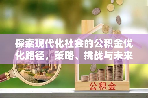 新洲探索现代化社会的公积金优化路径，策略、挑战与未来展望