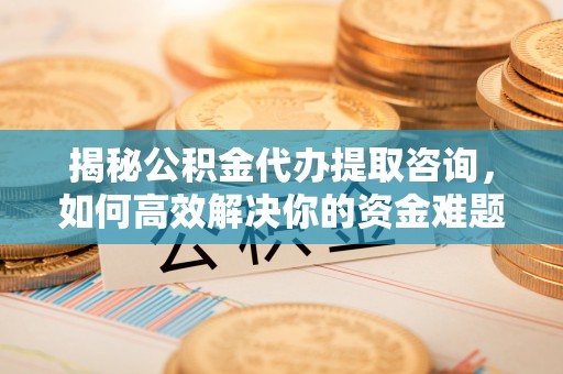 新洲揭秘公积金代办提取咨询，如何高效解决你的资金难题