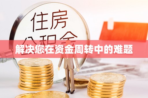 新洲解决您在资金周转中的难题