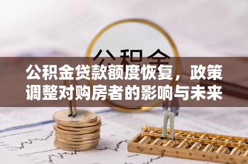 新洲公积金贷款额度恢复，政策调整对购房者的影响与未来展望