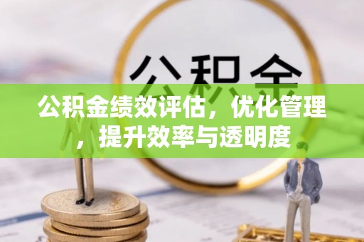 新洲公积金绩效评估，优化管理，提升效率与透明度