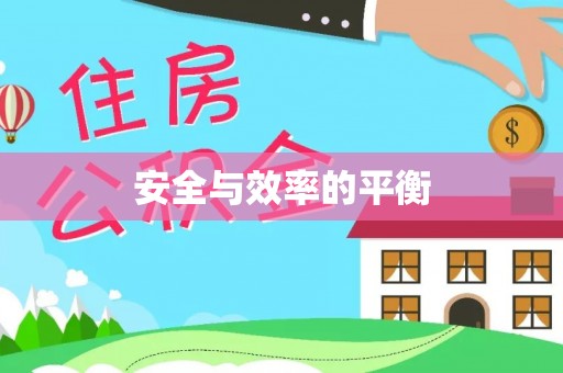 新洲安全与效率的平衡