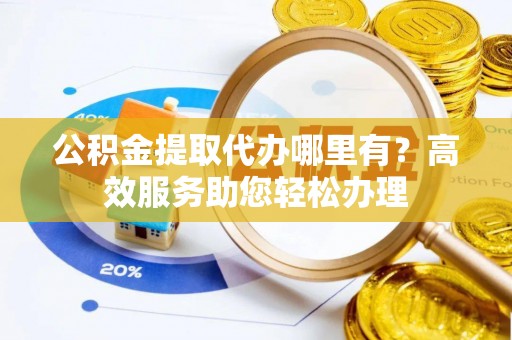 新洲公积金提取代办哪里有？高效服务助您轻松办理