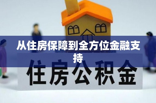 新洲从住房保障到全方位金融支持