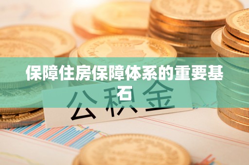 新洲保障住房保障体系的重要基石